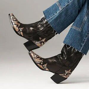 Free People Dagget Charmer Western Cowboy Cowgirl Boots